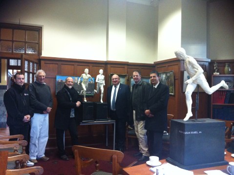 Melbourne High "Three Runners"